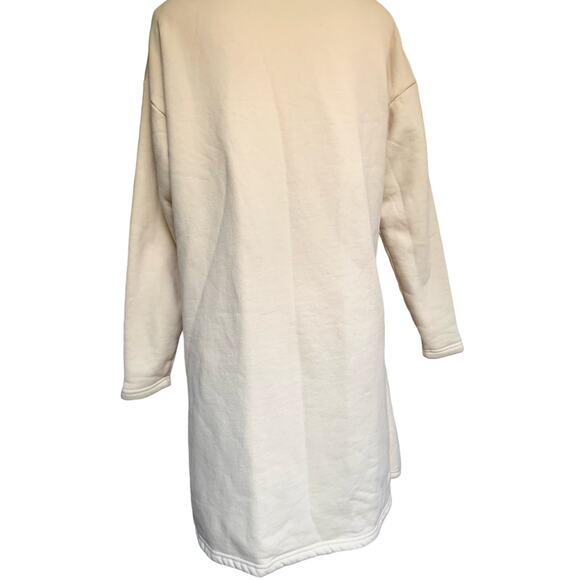 PRIV Beige Maxi Coat Cardigan women's Small - Picture 3 of 11